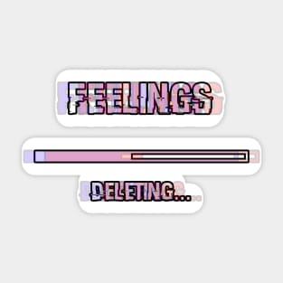 Deleting Feelings Sticker